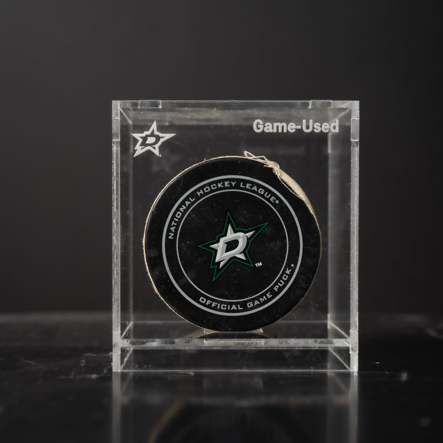 Puck Firmado - Used Game Used Puck